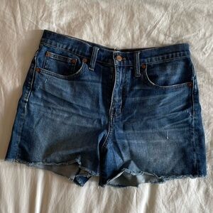 Madewell cut off shorts